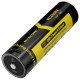 2в1 Акумулятор літієвий Li-Ion 21700 + Power Bank Nitecore NL2150RX 3.6V (5000mAh, USB Type-C), захищений