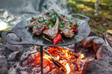 Підставка для смаження та багаття 3-в-1 Petromax Griddle and Fire Bowl 38 см