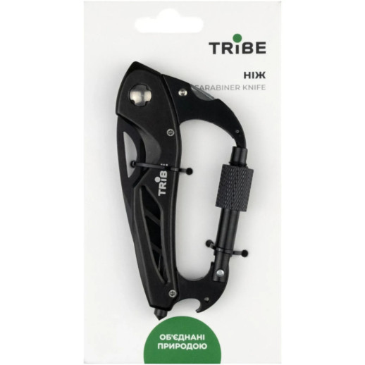 Ніж Tribe Carabiner Knife T-MG-0014-black