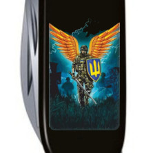 SPARTAN UKRAINE 91мм /12функ /чорн /штоп /Ангел ЗСУ