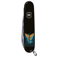 SPARTAN UKRAINE 91мм /12функ /чорн /штоп /Ангел ЗСУ