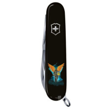 SPARTAN UKRAINE 91мм /12функ /чорн /штоп /Ангел ЗСУ