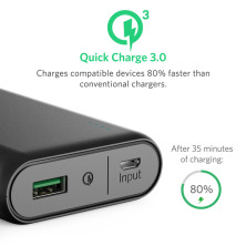Портативна батарея Anker Powercore, 10000mAh, QC3.0