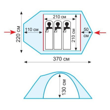 Намет Tramp Lair 3 v2 TRT-039