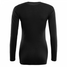 Термофутболка жіноча Aclima LightWool Shirt Crew Neck Woman JetBlack S