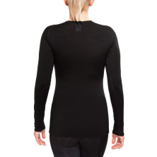 Термофутболка жіноча Aclima LightWool Shirt Crew Neck Woman JetBlack S