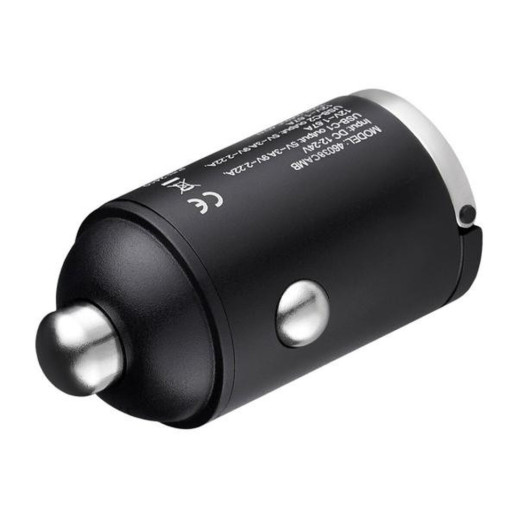 Автомобільний зарядний пристрій Brevia ePower NanoMetal 38W 1xUSB-C+1xUSB-A