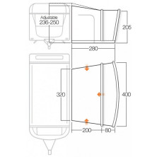 Намет Vango Sonoma II 400