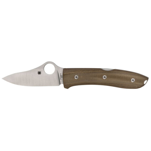 Ніж Spyderco Spyopera, M390 brown (C255CMP)