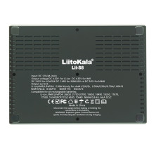 Універсальний зарядний пристрій LiitoKala Lii-S8 EU на 8 каналів
