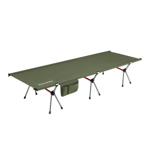 Ліжко складане туристичне ультралегке Naturehike XJC04 NH19JJ006, одномісне, 190 х 70 х 38 см, темно-зелений