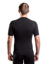 Футболка чоловіча Lasting Abel, чорна S-M