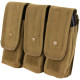 Підсумок Condor TRIPLE AR/AK MAG для 3-х магазинів, закритий койот