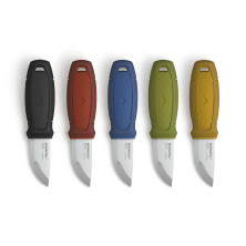 Ніж Morakniv Eldris, нержавіюча сталь, шнурок, кресало чорний