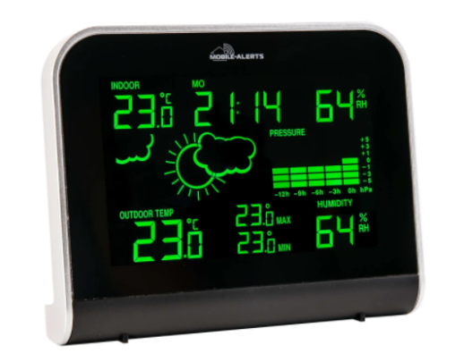 Метеостанція Technoline Mobile Alerts MA10920 IT-чорна /срібляста