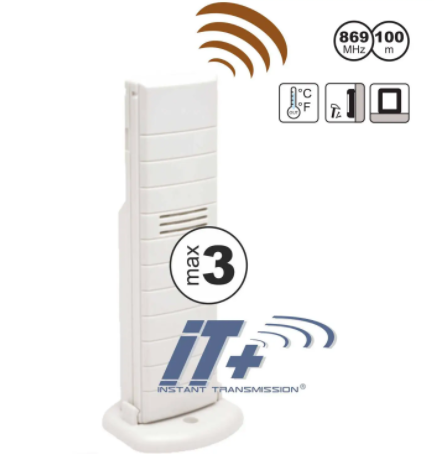 Метеостанція Technoline Mobile Alerts MA10920 IT-чорна /срібляста