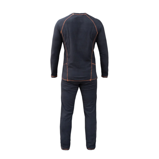 Термобілизна чоловіча Tramp Microfleece комплект (футболка+штани) black UTRUM-020, UTRUM-020-black-XL