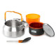 Набір посуду GSI Outdoors Glacier Stainless Ketalist