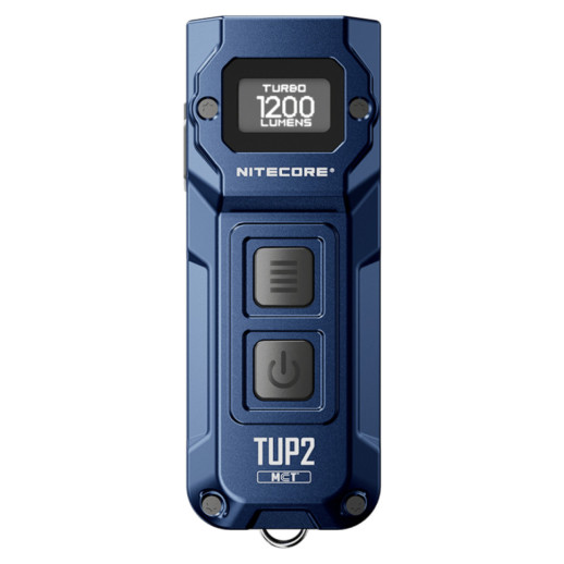 Ліхтар наключний Nitecore TUP2 MCT (4xUHE LED, 1200 люмен, 5 режимів, USB-C), синій