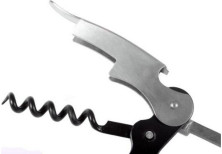 Ніж-штопор Stinger чорний з сріблястим (HCY-162 Х)