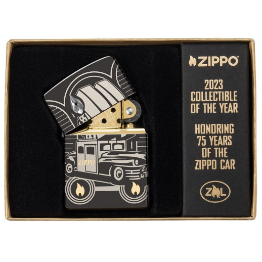 Запальничка Zippo 75th Anniversary Zippo Car Limited Edition 4.500 Stk. 48693