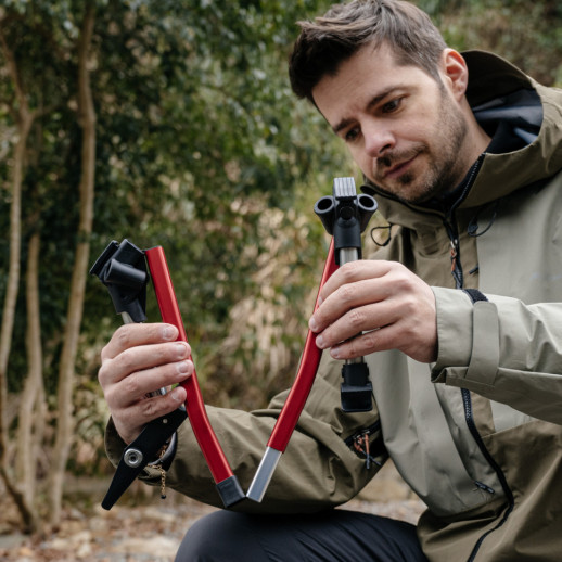 Ліжко складане туристичне ультралегке Naturehike XJC04 NH19JJ006, одномісне, 190 х 70 х 38 см, чорний