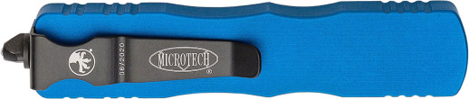 Ніж Microtech Ultratech Bayonet Black Blade, синій