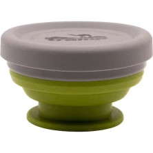 Стакан складаний силіконовий з кришкою 200мл Tramp UTRC-126, green
