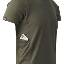 Термоактивна футболка Helikon-Tex Functional T-shirt - Quickly Dry - Olive Green, розмір L