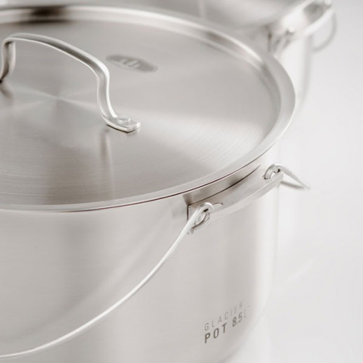 Набір посуду GSI Outdoors Glacier Stainless Troop Cookset