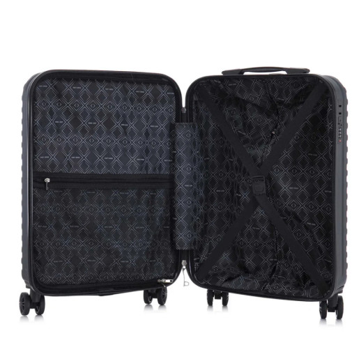 Валіза Semi Line 20" (S) Navy-Green (T5865-1)