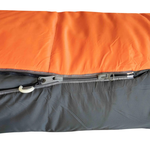 Спальний мішок Tramp Boreal Long кокон правий orange/grey 225/80-55 UTRS-061L