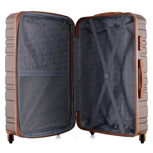 Валіза Semi Line 28" (L) Graphite/Brown (T5689-3)