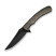 Ніж складаний туристичний Weknife Dracarys, (9.1 см) Böhler M390 / титан 6AL4V бронзовий/чорний