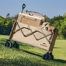 Візок туристичний складаний Naturehike Light CNK2350JJ012, 100 л, коричневий