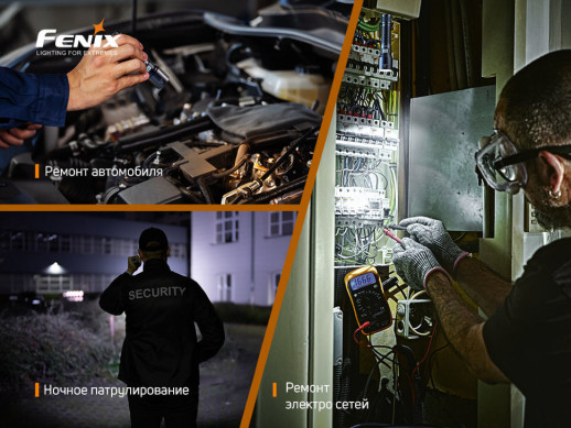 Ліхтар ручний Fenix C6V3.0 (Пошкоджена упаковка / ремонт драйвера живлення)
