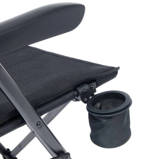 Крісло розкладне Uquip Justy XL Black (244053)