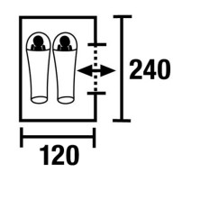 Намет High Peak Innenzelt 200 x 140 cm