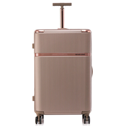 Валіза Semi Line 24" (M) Champagne (T5668-3)