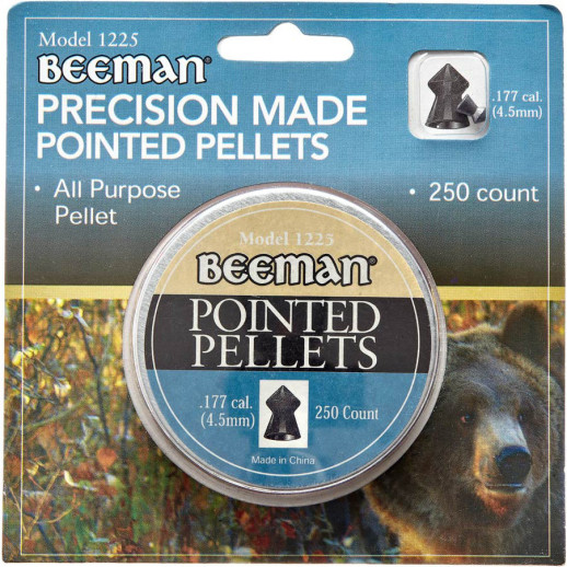 Кулі пневматичні Beeman Pointed 4,5 мм 250 шт/уп