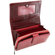 Гаманець жіночий шкіряний Semi Line RFID Red (P8237-2)