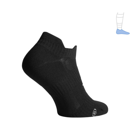 Функціональні шкарпетки захисні літні Protector LowDry чорні S^ 39-42