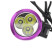 Велофара TrustFire TR-D008 (3xCree XM-L, 2000 люмен, 3 режими), Сірий + Чорний