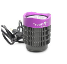 Велофара TrustFire TR-D008 (3xCree XM-L, 2000 люмен, 3 режими), Сірий + Чорний