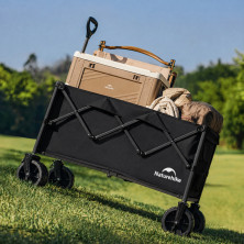 Візок туристичний складаний Naturehike Light CNK2350JJ012, 100 л, чорний