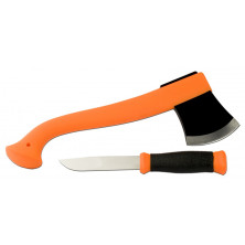 Набір Morakniv Outdoor Kit MG, ніж Morakniv 2000 + сокира, помаранчевий
