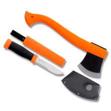 Набір Morakniv Outdoor Kit MG, ніж Morakniv 2000 + сокира, помаранчевий