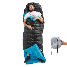 Спальник Naturehike CWZ400 NH19W400-Z, (7°C), p-р L, жовтий