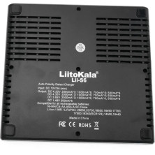 Універсальний зарядний пристрій LiitoKala Lii-S6 EU на 6 каналів + автомобільний кабель