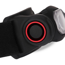 Ліхтар налобний Brevia 500Lm, 2600mAh micro-USB, IP64, заднє світло